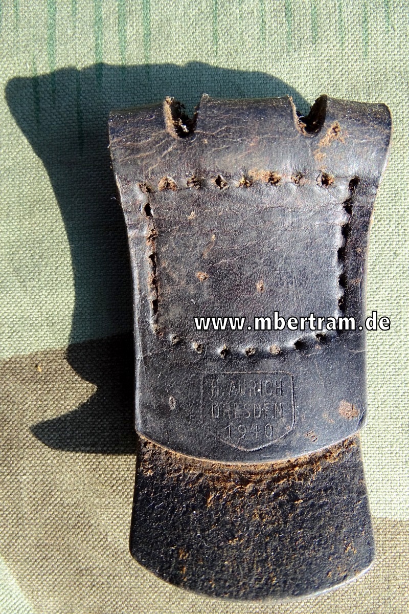 Koppellasche für Koppelschoss Wehrmacht H. Aurich Dresden 1940