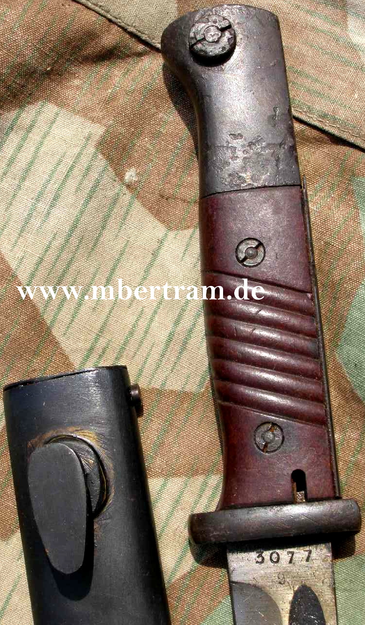 SEITENGEWEHR 84/98 2.WK, Bakelitgr."43 cul" Reproscheide