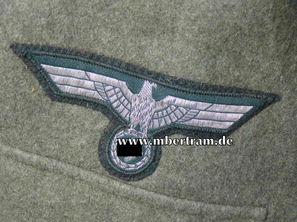 13461-2 WH Feldbluse M36, 1941, Kammerstück, Oberfeldwebel Artillerie Schirrmeister, Traumzustand