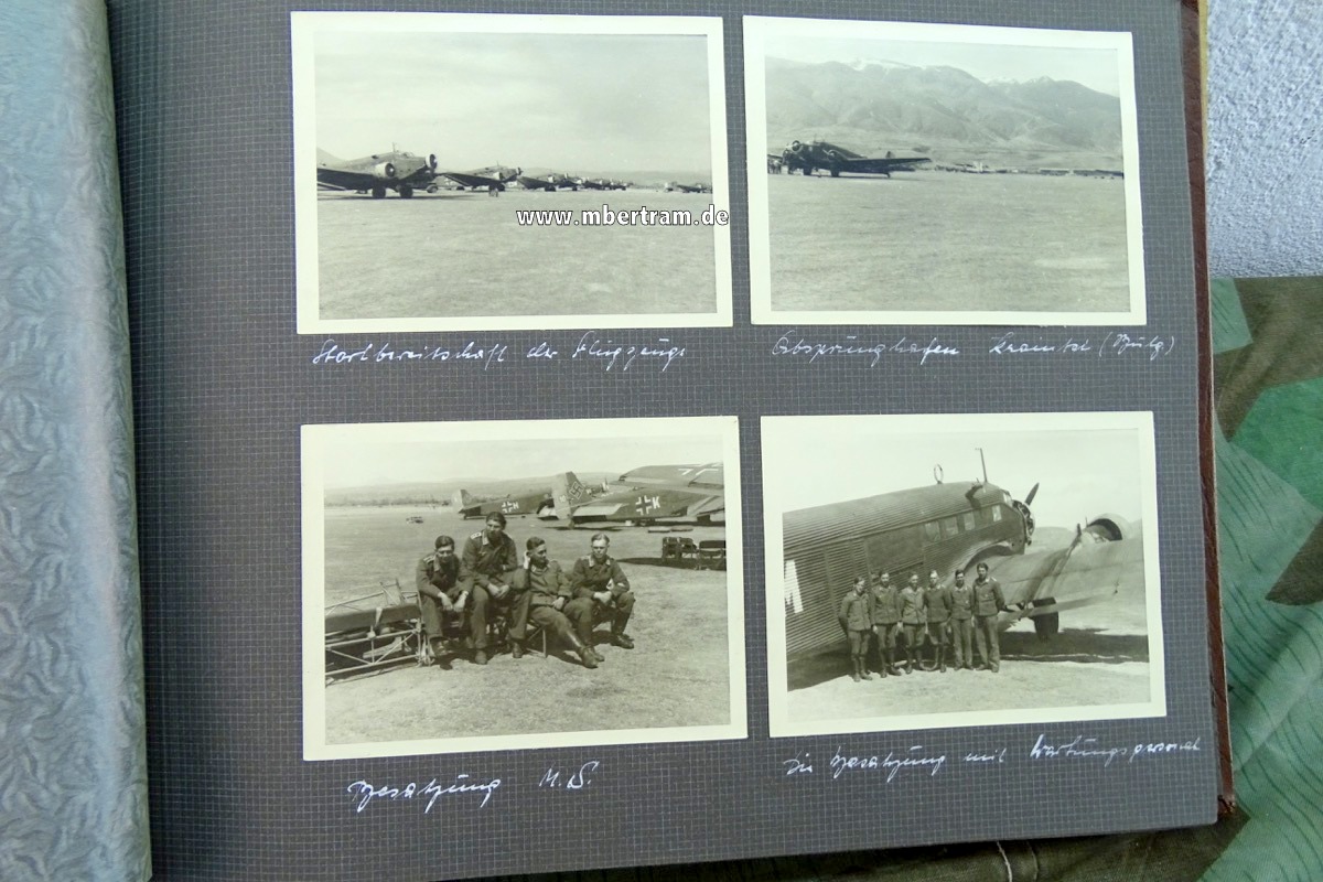 12371-371 Umfangreicher Nachlass Ju 52 Bordschütze, DK Gold, LW Pokal, Legion Condor, Alben....