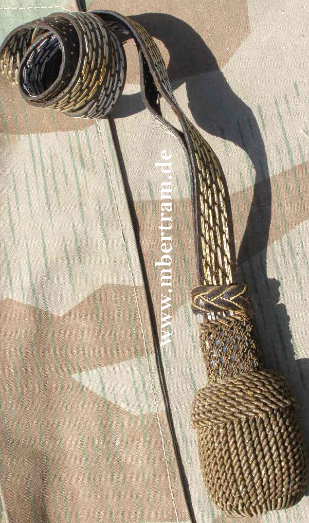 Früher Wehrmacht Troddel/ Portepee für Offizierssäbel