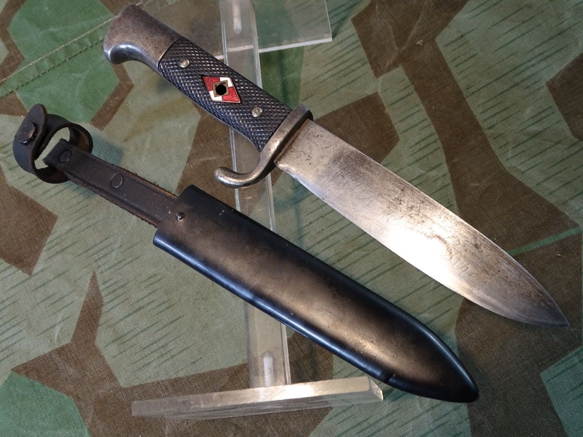 HJ Messer / HJ Dolch mit Devise Blut u. Ehre, G.Hammesfahr Solingen