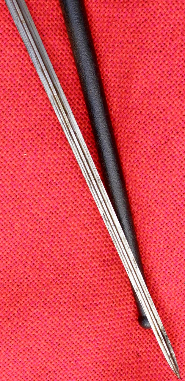 10357-5 Lebel Bajonett M 86, Neusilbergriff, gebogene Parierstange