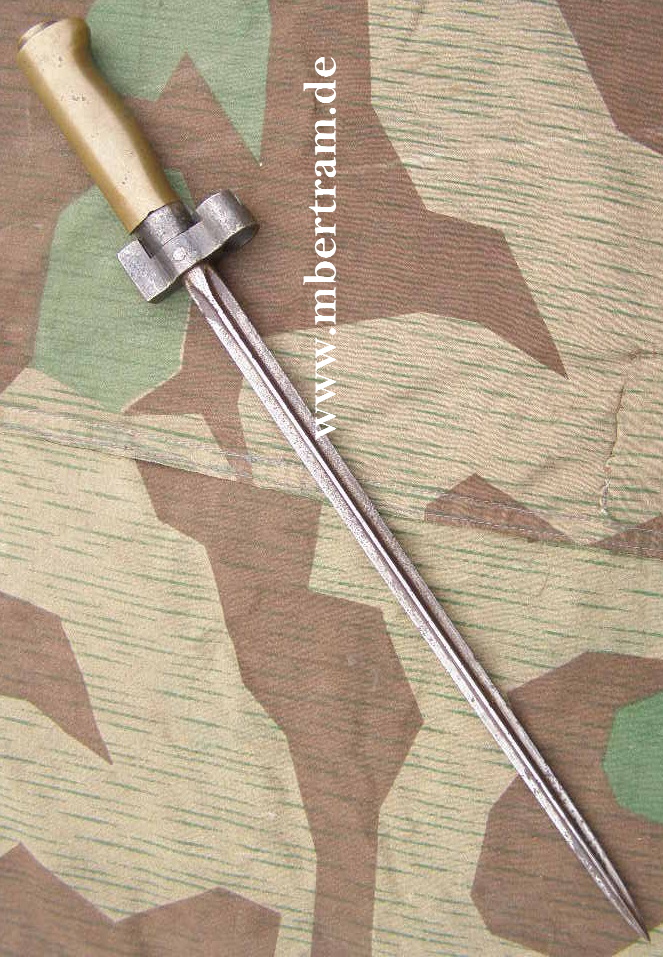 Frankreich Lebel Bajonett M 1886/15, gekürzt, o. Scheide