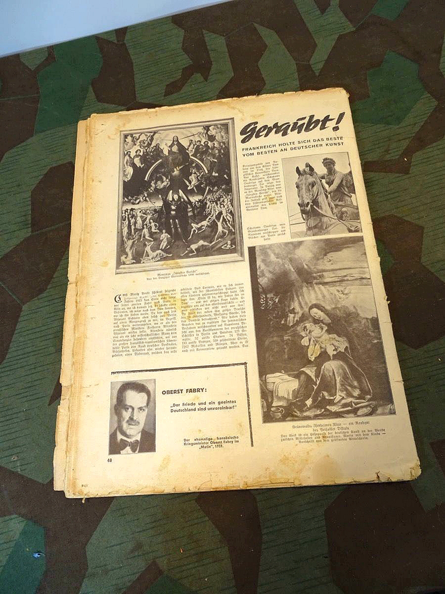 Illustrierter Beobachter, Sonderzeitung " Frankreichs Schuld" NSDAP Verlag .