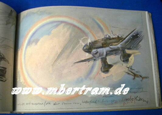 Kriegs-Skizzenbuch 1939 - 1944.von Hans Liska