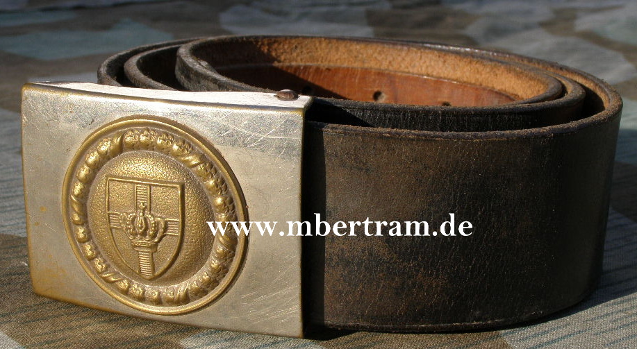Koppelschloß mit Riemen Scharnhorstbund " SELTEN