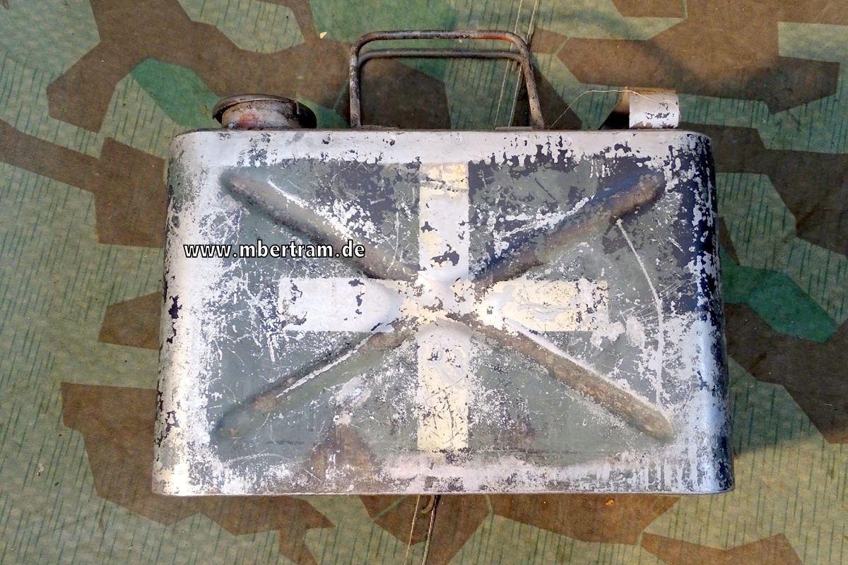 Luftwaffe : 5 Liter Trinkwasserbehälter für Flugzeuge, ohne Schraub Deckel