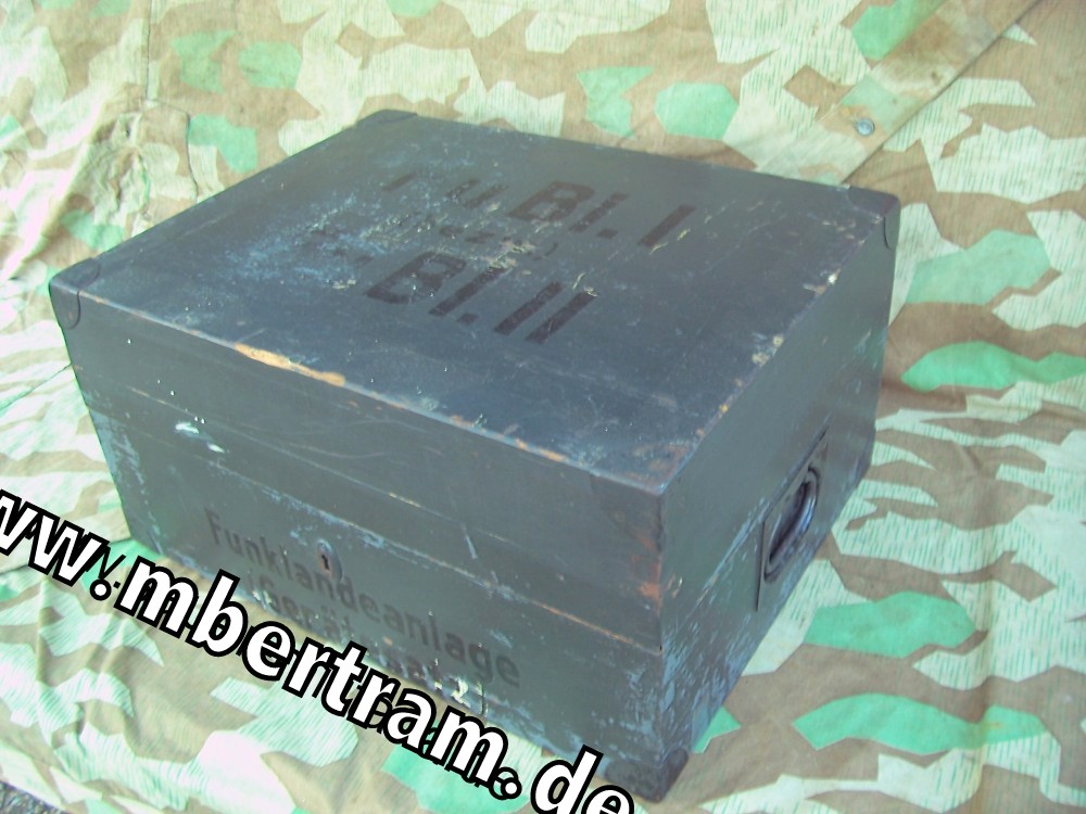 Luftwaffe Funklandeanlage TK 52, Verpackungskiste