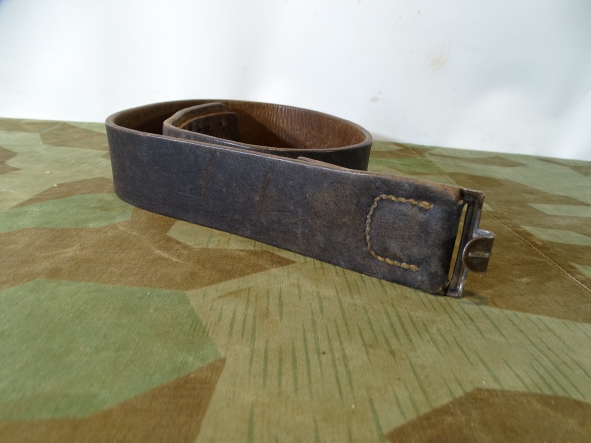 Koppelriemen Wehrmacht mit Eisen Gegenschließe ca., 90,5 cm