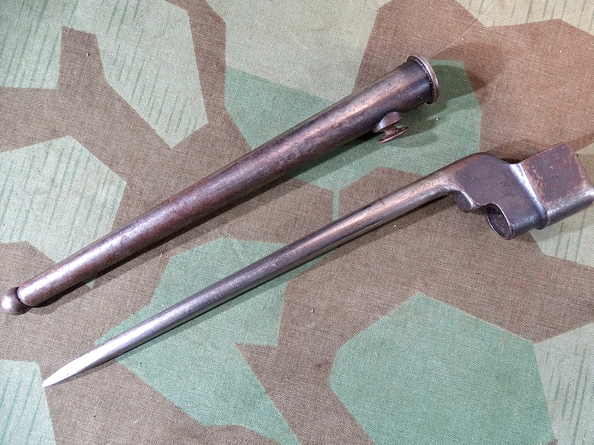 Englisches Spike-Bajonett No4 MK2 (Nadel-Bajonett).  Englisches Spike-Bajonett No4 MK2 (Nadel-Bajonett).