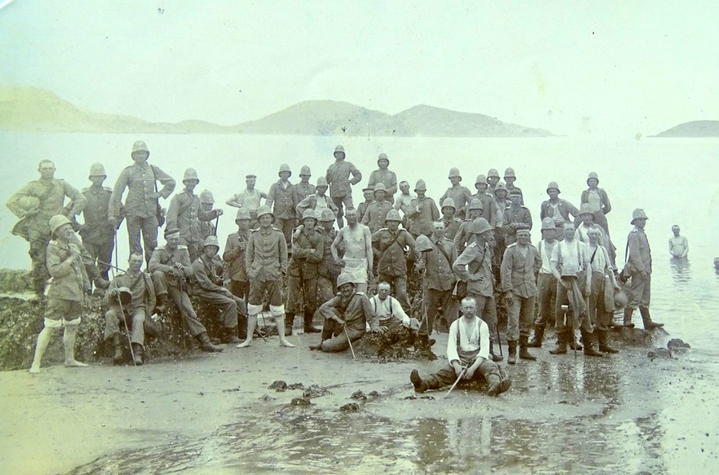 17797-25 Foto Nachlass eines ehem. Angehörigen der kaiserlichen Kolonialtruppe Tsingtau