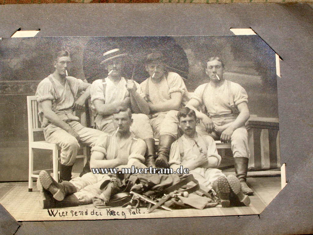 12835-21 Dokumenten- u. Fotokonvolut, 1.WK, Armierungs Bataillon