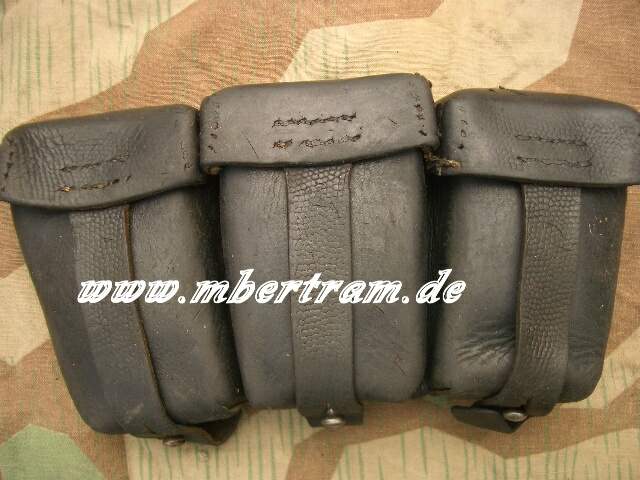 K98 3er Munitionstasche, später Hersteller, RB NR.