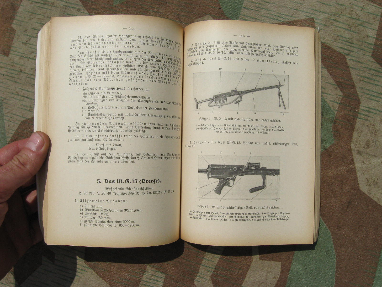 13000-4 Der Dienstunterricht in der Luftwaffe 1940, 282 S. ca. 250 Abb