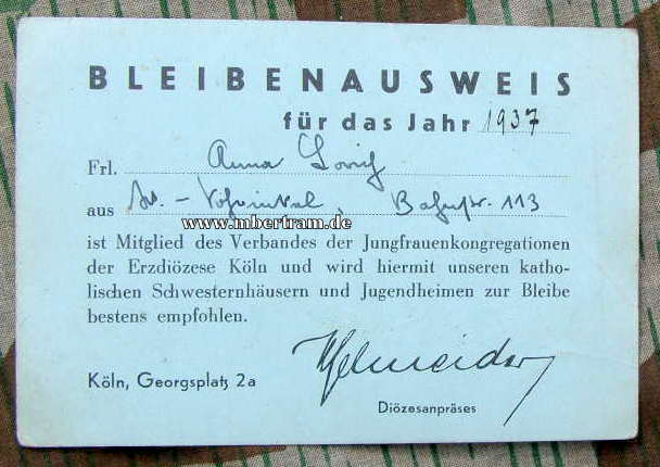 11174-7 Dokumentenkonvolut Kameradschaftsälteste Anna L. weibl. RAD