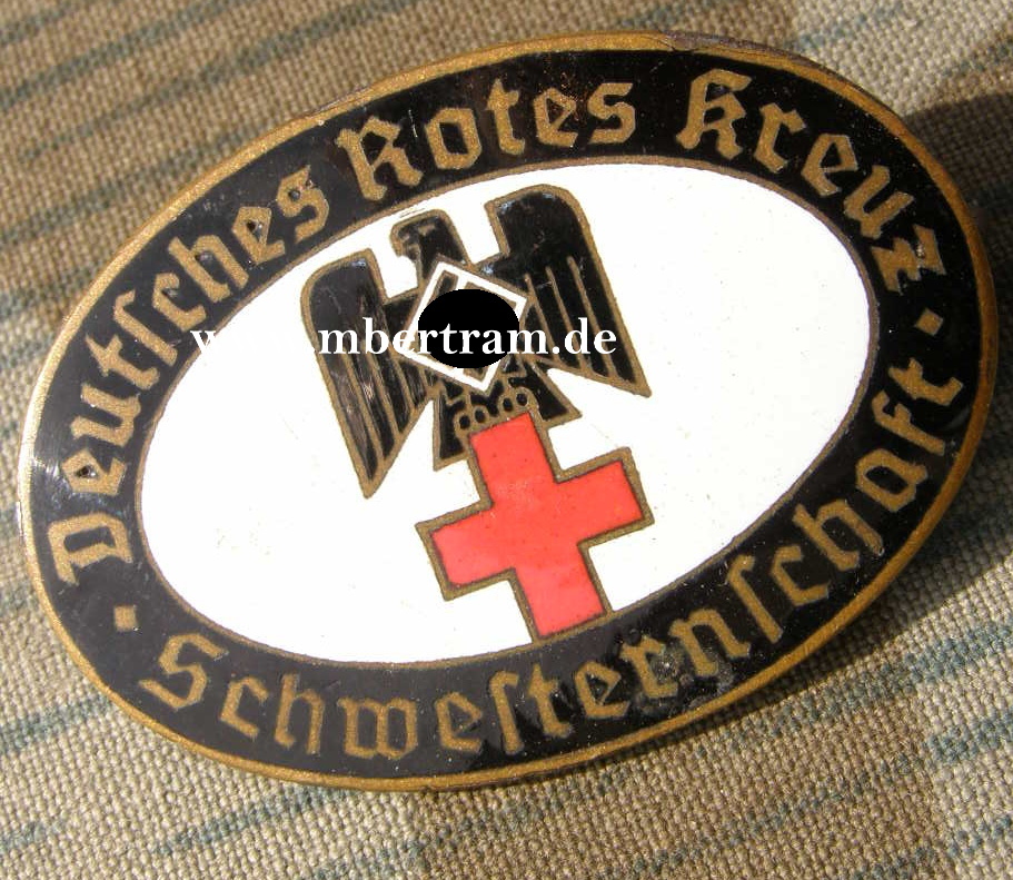 Deutsches Rotes Kreuz , Brosche " Schwesternschaft "