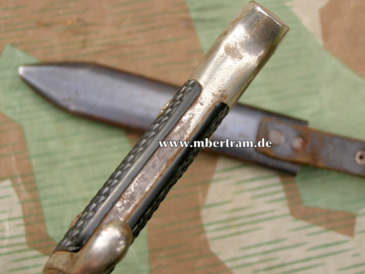 HJ Dolch, Devise "Blut und Ehre," EP&amp;S SG, seltener Griff