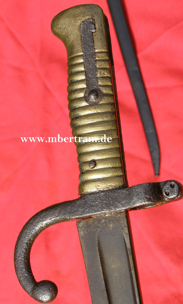 10286-12 Frankreich Säbelbajonett M 1866, Herstellermarke WKC