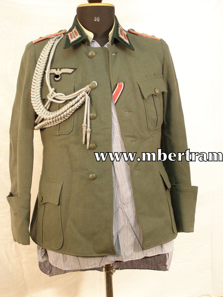 Feldbluse Oberleutnant Panzer Regiment 3 um 1941