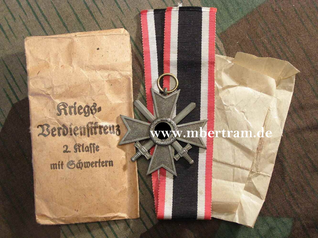 KVK 1939 2. KL., m. Schwertern, Tüte, Hst. Karl Maurer Sohn