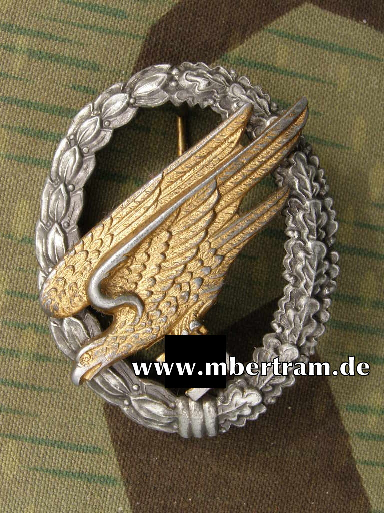 Fallschirmschützenabzeichen - B &amp; N L Feinzink