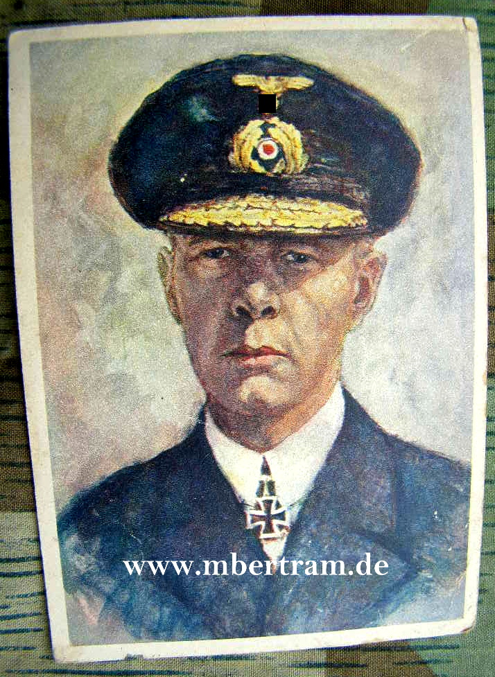Ritterkreuzträger Günther Lütjens, gefallen 26.05.1941