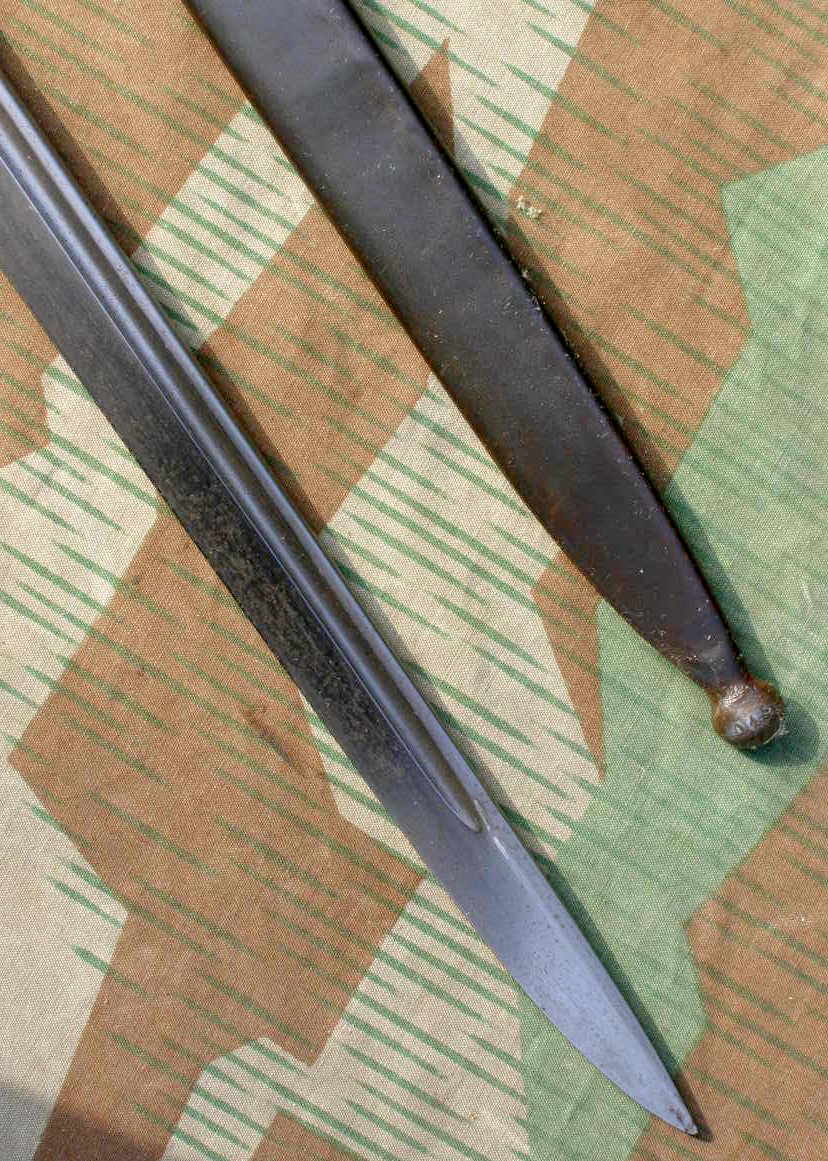 11116-2 Schweden Marine-Bajonett M 1915. Lange Klinge