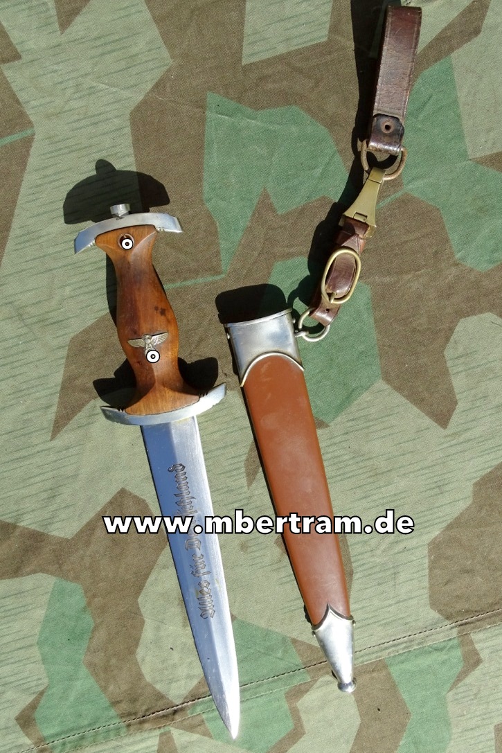 SA Dienstdolch M 33, seltenerer Hersteller " J.P. Sauer &amp; Sohn Suhl "