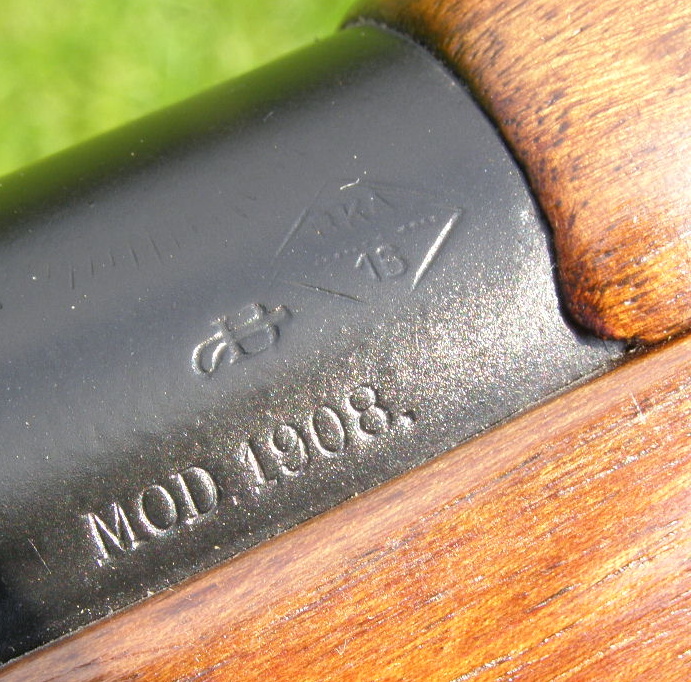 DEKO Mauser Gewehr Mod. 1908, DWM Oberndorf a.Neckar