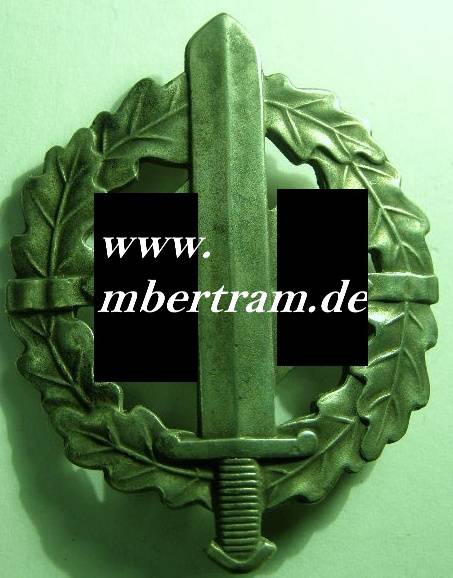SA-Sportabzeichen Silber, Eisen, Typ 2, Hst.: E. Schweider