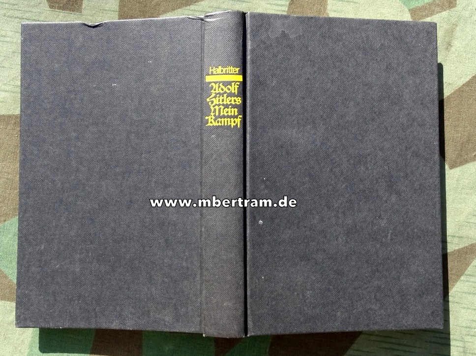 Parodie: Kurt Halbritter Adolf Hitlers " Mein Kampf" Humorvolle Skizzen.
