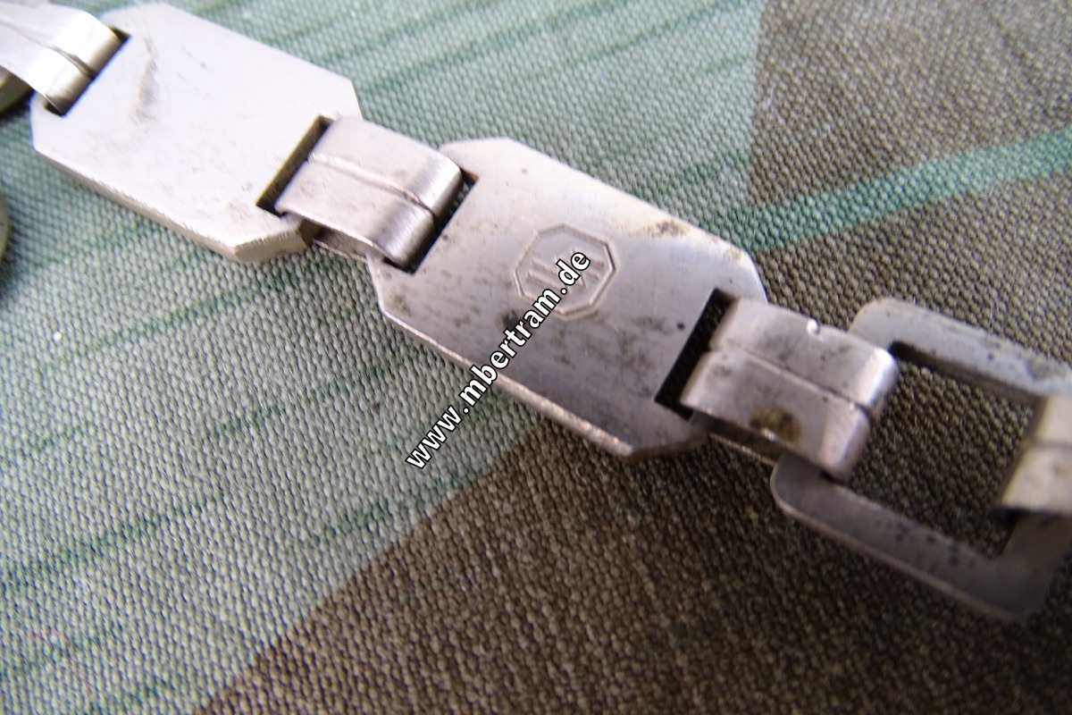 17529-25 Frühe Teilreplik: SS Ketten Ehrendolch mit geätzter, vergoldeter Klinge, Eickhorn