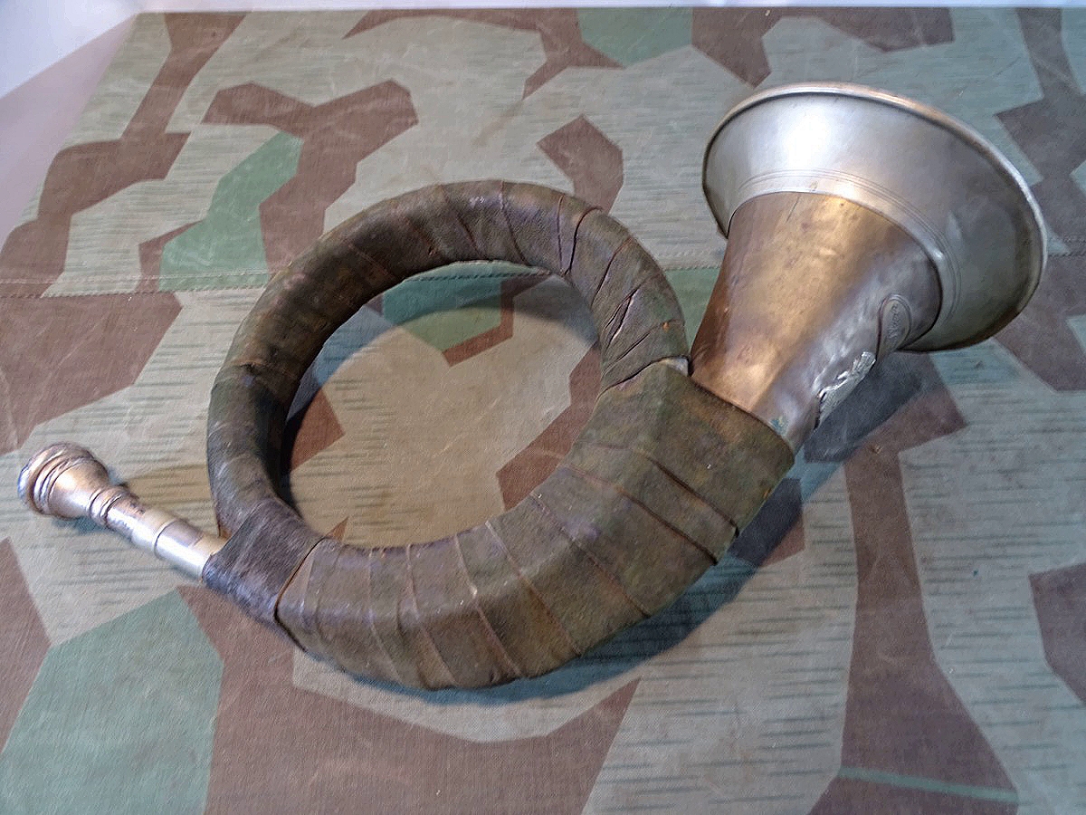 Jagdhorn des NS Jägerbundes mit HK, Marke Fürst Pless. SELTEN
