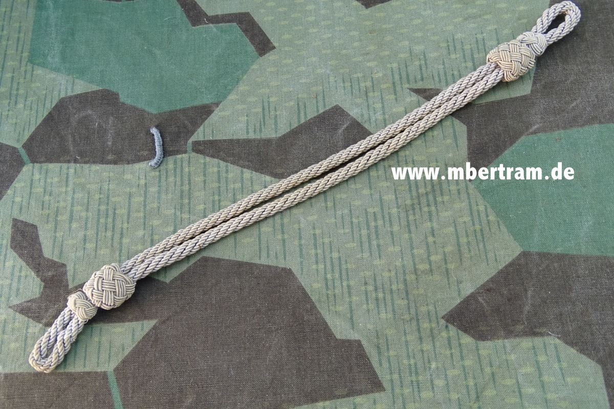 Kriegsmarine Cellon Mützenkordel Marine Artillerie und Marine Beamter. 34cm