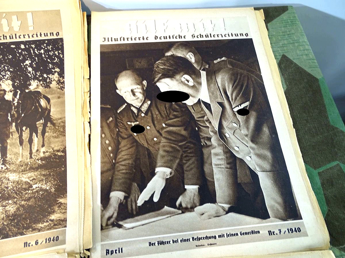 12 Hefte "Hilf Mit" Illustrierte deutsche Schülerzeitung. Ganzer Jahrgang 1940 12 Hefte "Hilf Mit" Illustrierte deutsche Schülerzeitung. Ganzer Jahrgang 1940