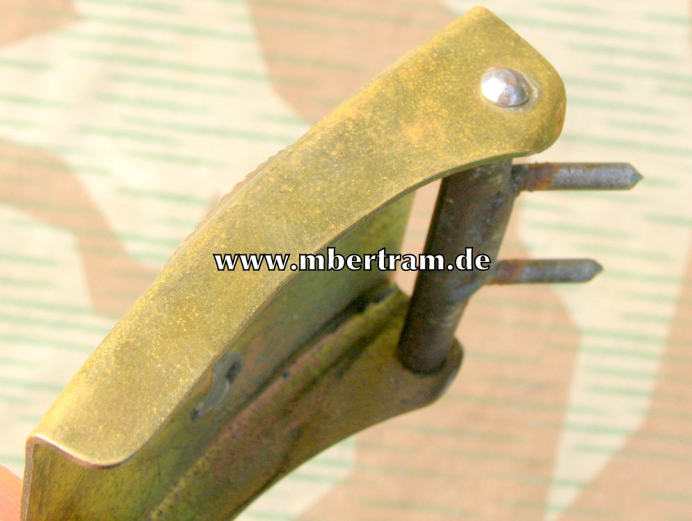 12132-5 Stahlhelmbund Koppelschloß Buntmetall, mit Koppelriemen