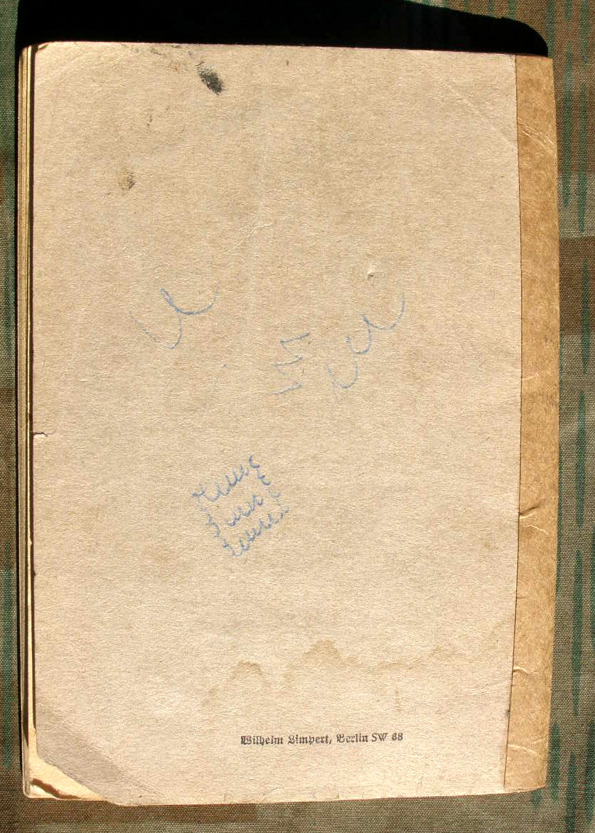 "Sturm und Kampflieder für Front und Heimat" 126 S., 1940