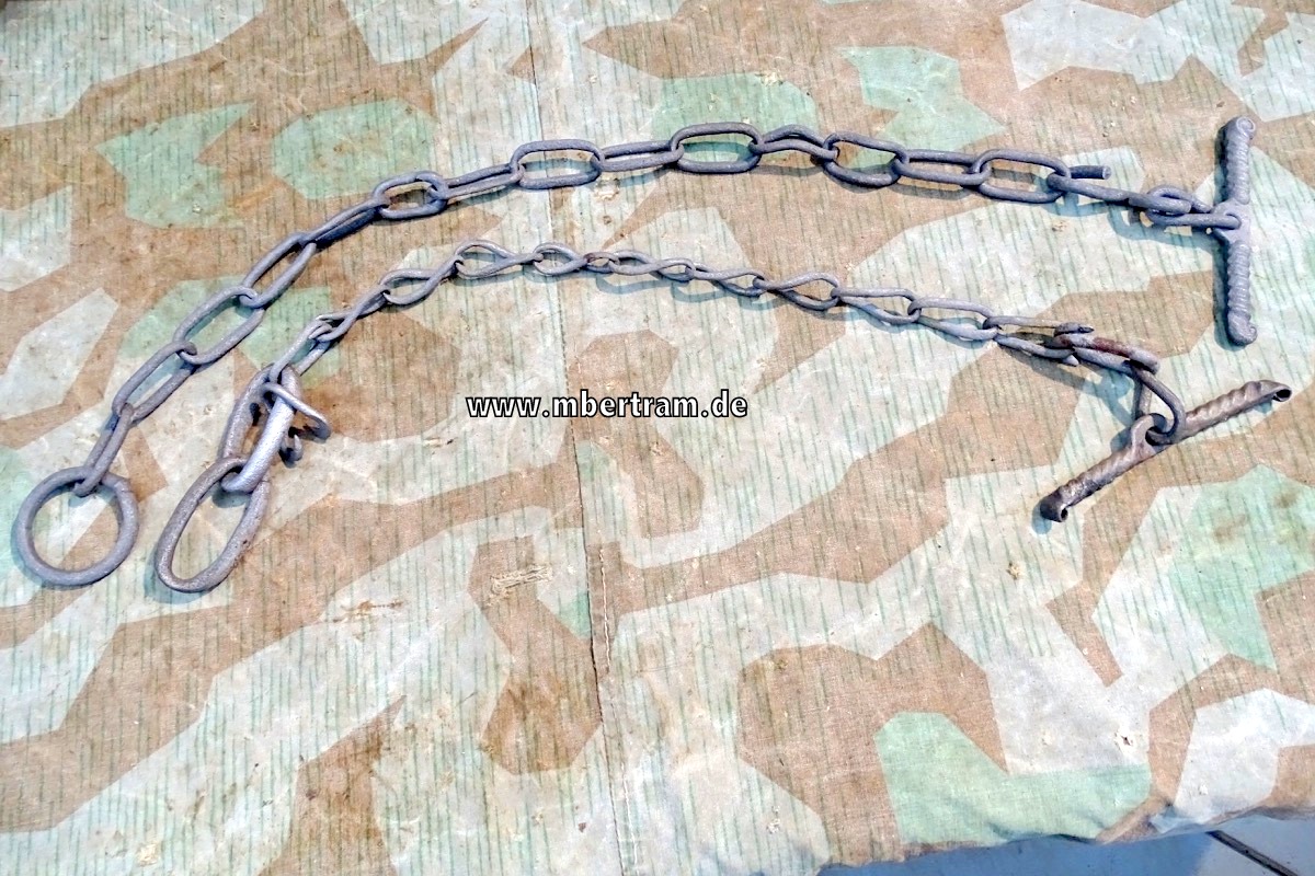 Pärchen Ketten für Wehrmacht Sielengeschirr 25, 70/60cm