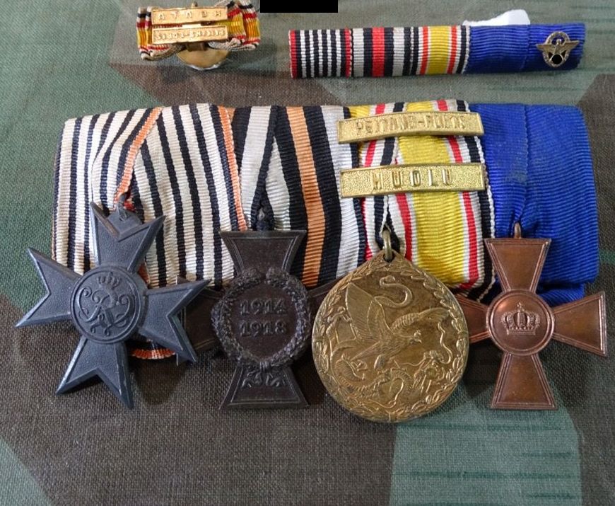 Ordensnachlass eines deutschen Kolonialsoldaten in China