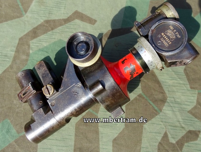 RBL. F. Flak, Rundblickfernrohr f�r Flak, Zieloptik f�r Erdziele der 8,8 Flak, " Hensold"
