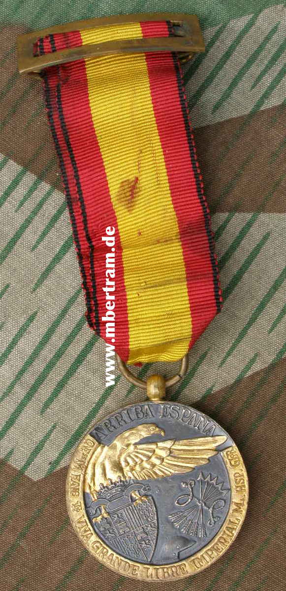 Spanien Erinnerungsmedaille an den Bürgerkrieg 1936-39