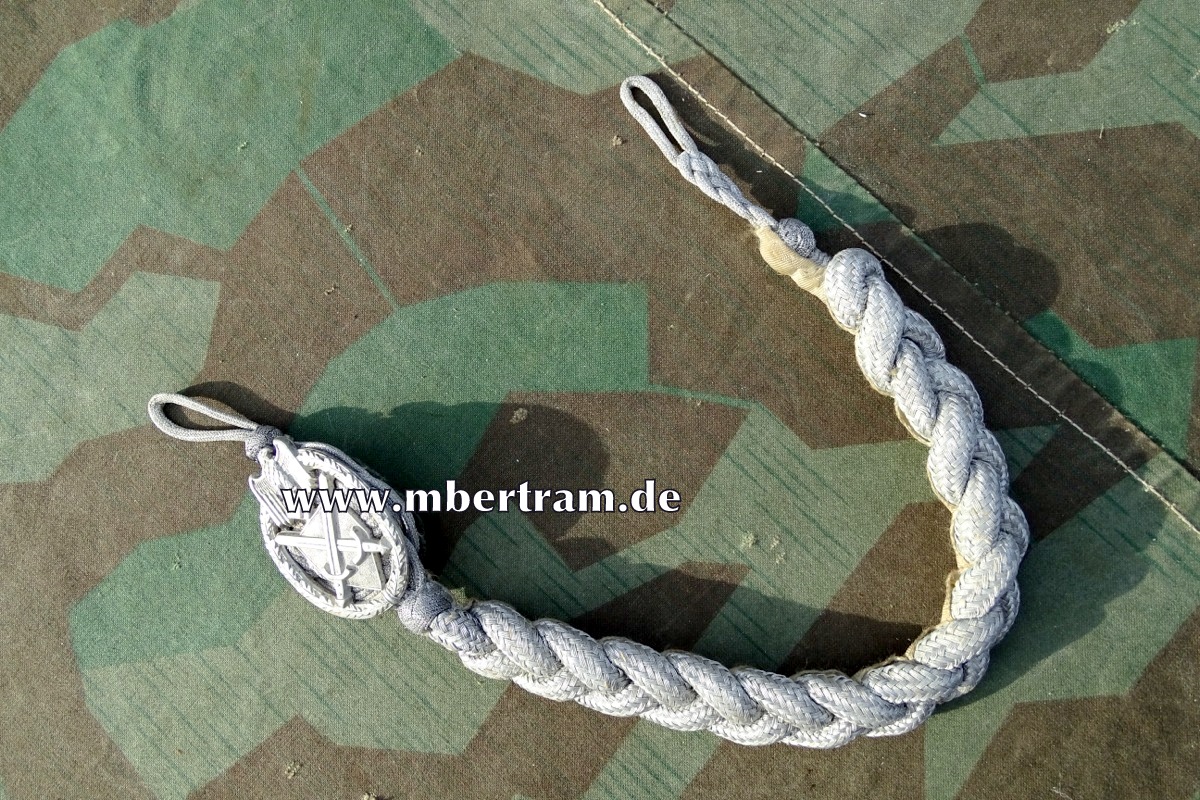 WEHRMACHT SCHÜTZENSCHNUR NEUER ART 1.STUFE, 