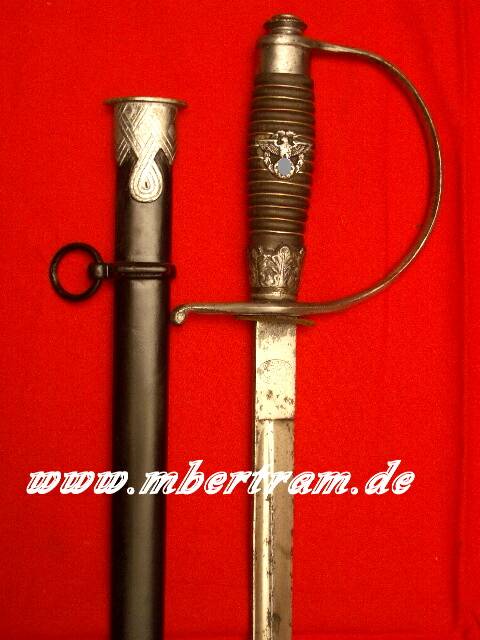 433-1 Polizei Führerdegen , Hersteller "P.D. Luenenschloss SG"