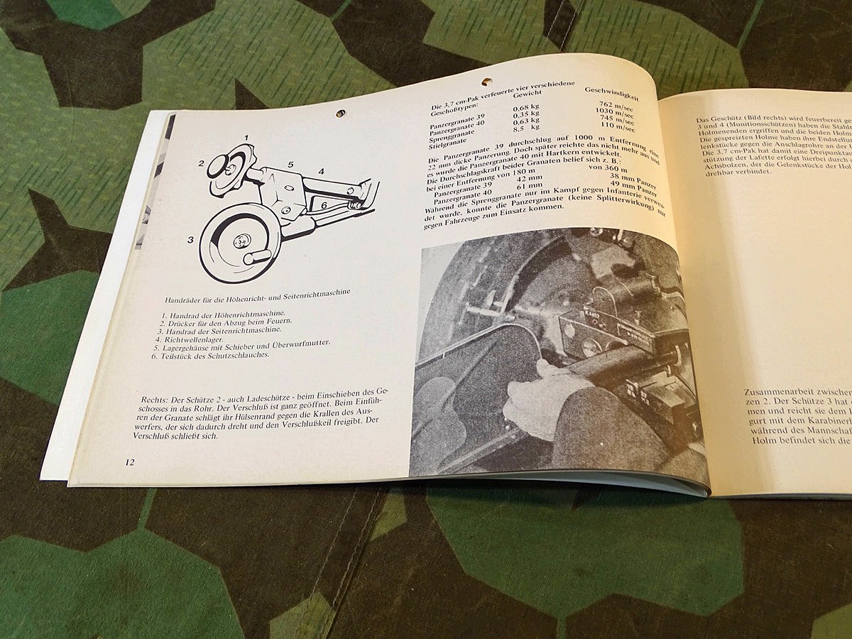 Das Waffen Arsenal Band 29,  3,7 Panzerabwehr Kanone ( Pak) Podzun Pallas Verlag