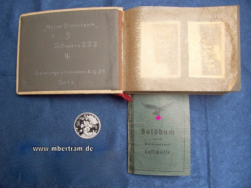 Konvolut eines Uffz. im KG 21, später KG 100 (Geheimkommando)