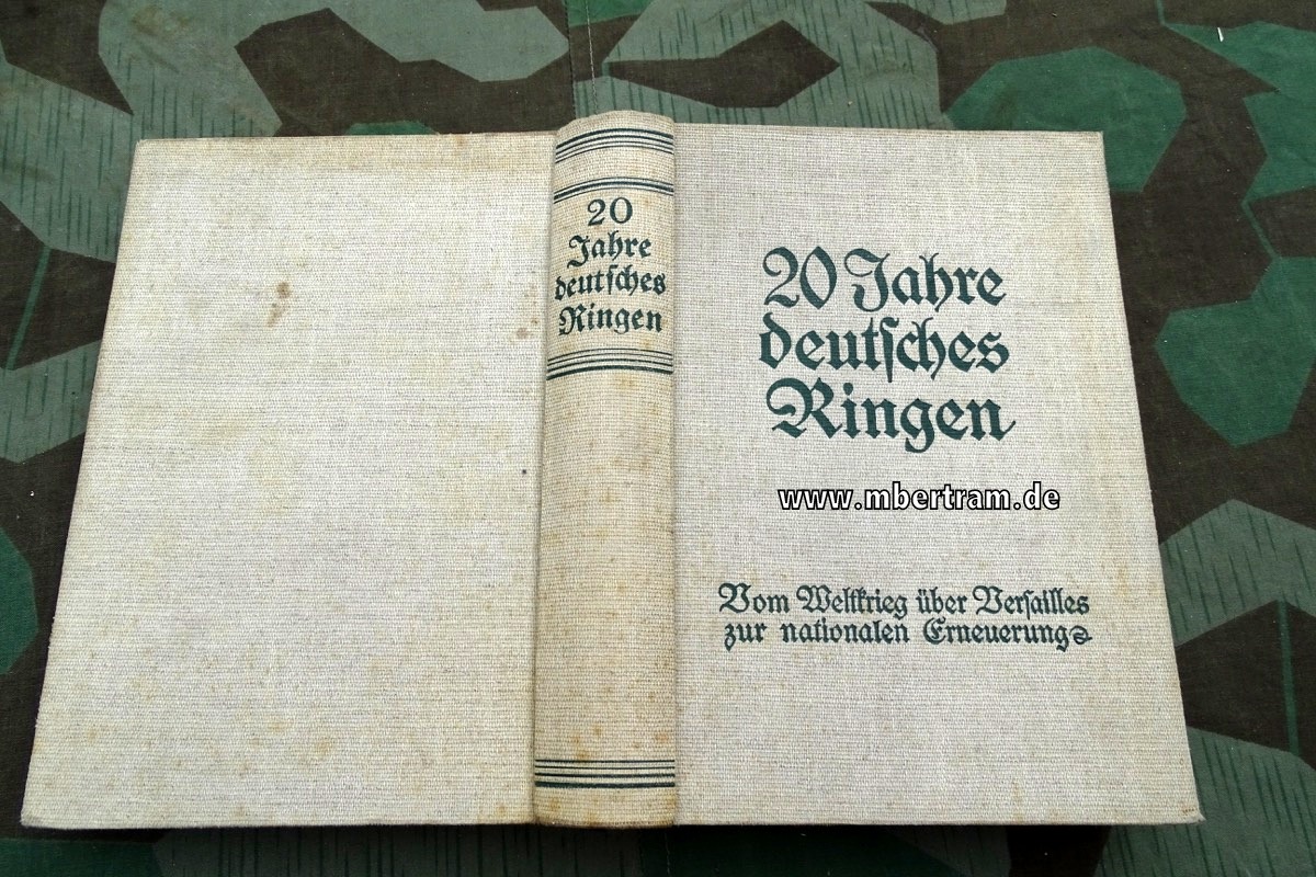 Johann von Reichenbrand: Zwanzig Jahre deutsches Ringen. 1934