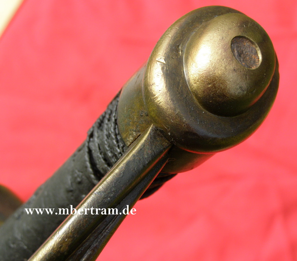 10285-14 Französischer Kavalleriesäbel M 1822, preuss. Beutewaffe