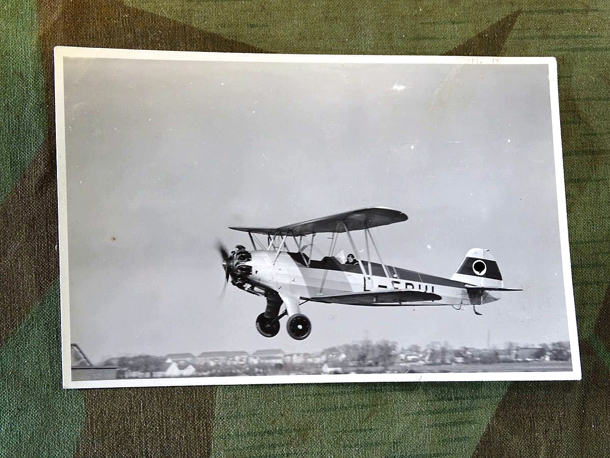 1 Werksfoto "FW 44 Stieglitz " Schulungsflugzeug aus dem Archiv der Focke Wulf Flugzeug Werke 1936