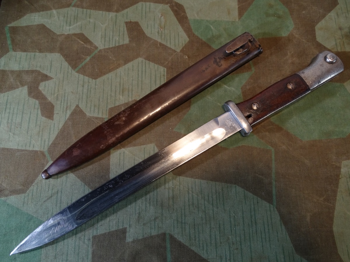 SEITENGEWEHR M 84/98 DEUTSCHES KAISERREICH, W-1915 Hst.: "Erfurt".